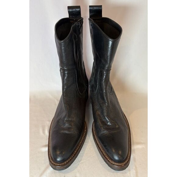 Black Western Style Boots from Free People size 40 - Picture 2 of 11
